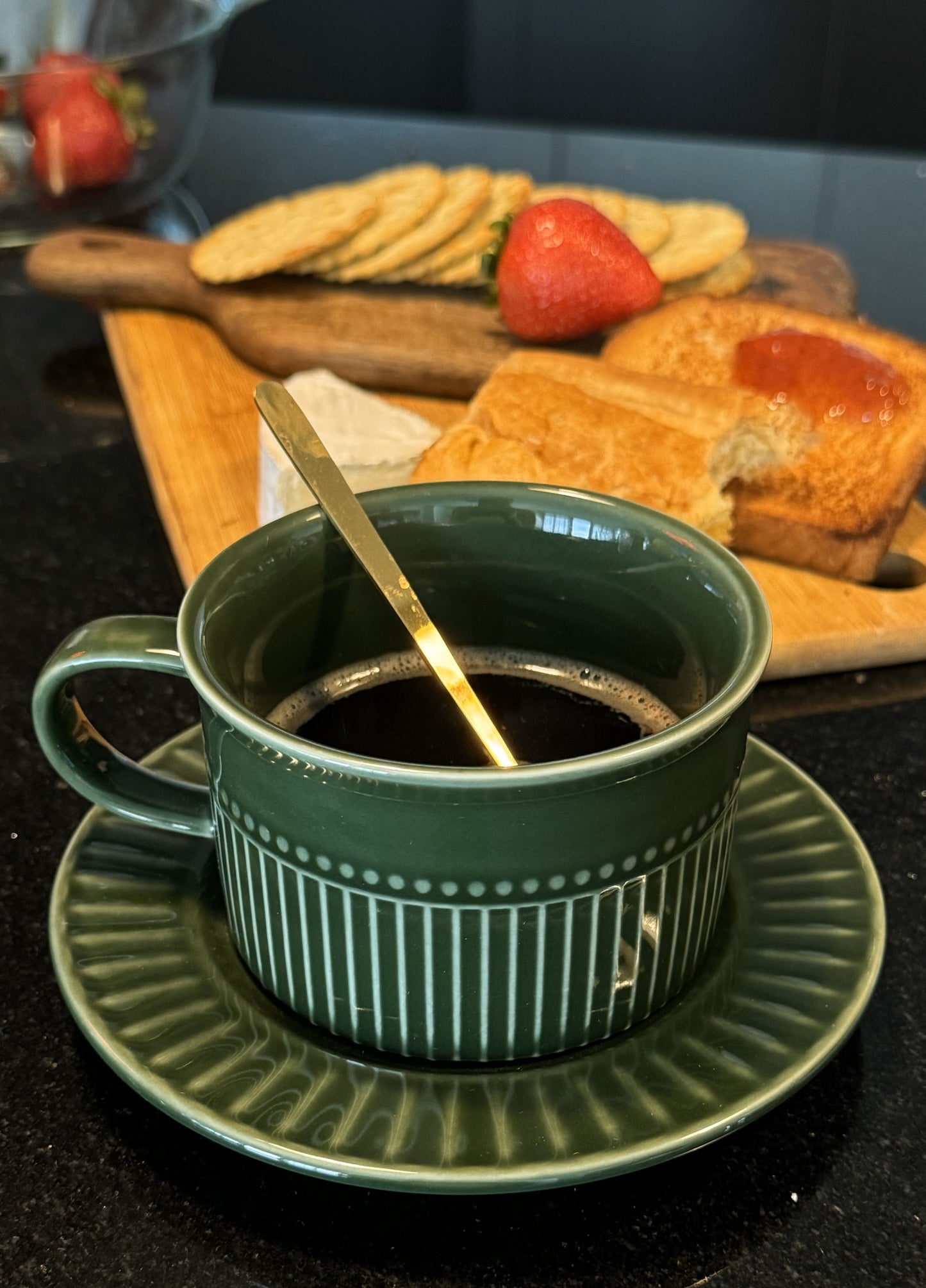 Set de Taza, plato y cuchara - Deruta