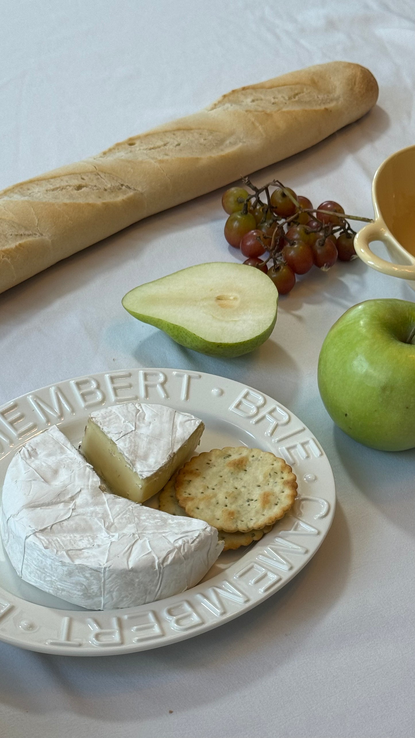 Plato de cerámica Camembert